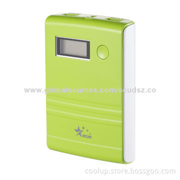 External Battery for Galaxy, 10,400mAh Power Bank, Digital Display Power Lever/Dual Output